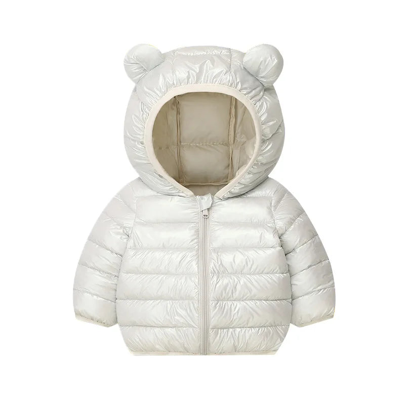 Boys Girls Cotton-Padded Clothes Children's Clothes Winter Clothes Baby Coats 2025 Thickened Jackets Children's Clothing