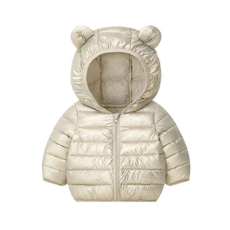 Boys Girls Cotton-Padded Clothes Children's Clothes Winter Clothes Baby Coats 2025 Thickened Jackets Children's Clothing